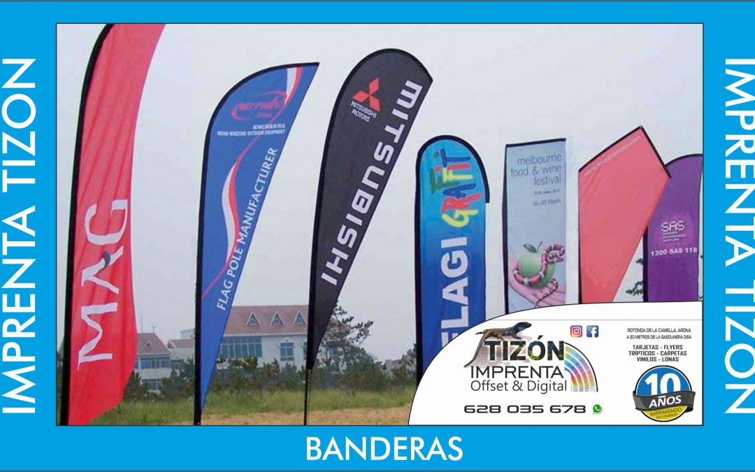 banderas personalizadas en tenerife sur y norte