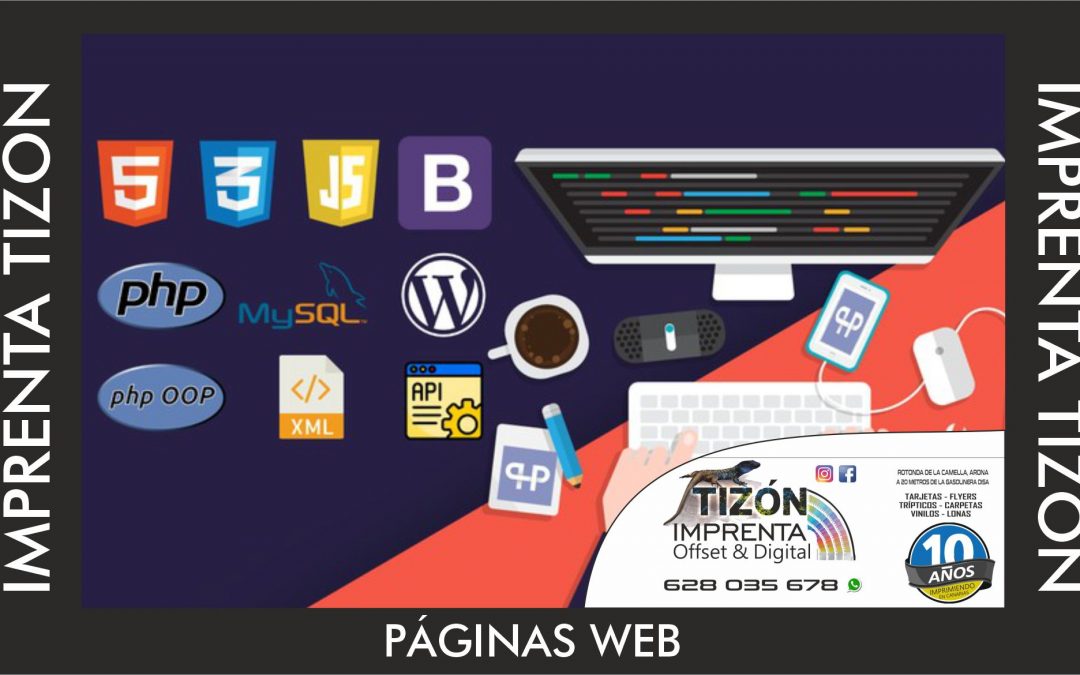 diseño de paginas web responsive en arona adeje tenerife sur