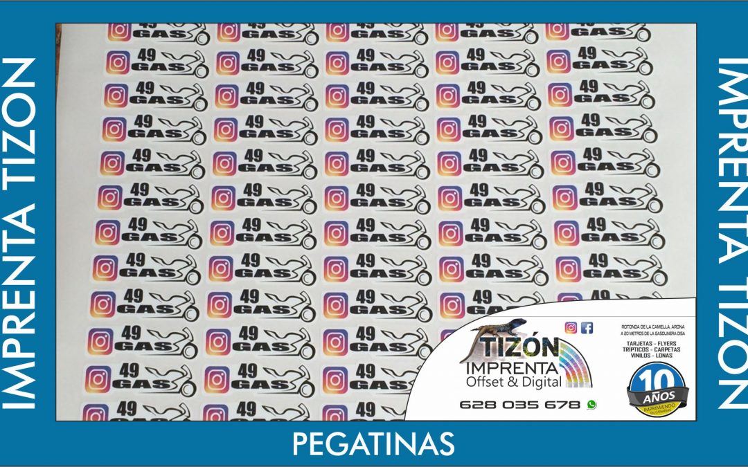 pegatinas con formas adhesivos en tenerife sur