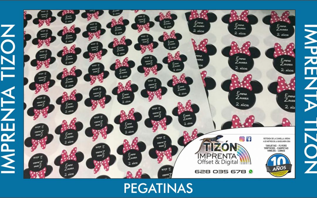 pegatinas de todos los tamaños para bolsas cajas en tenerife sur