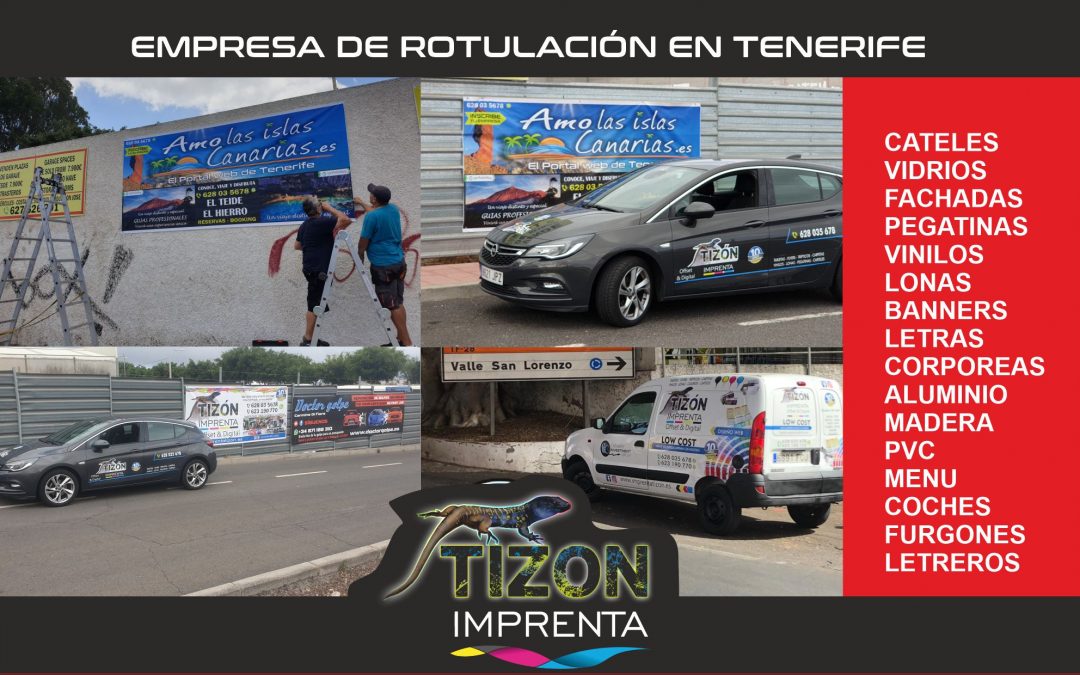 EMPRESAS DE CARTELES EN TENERIFE SUR ARONA