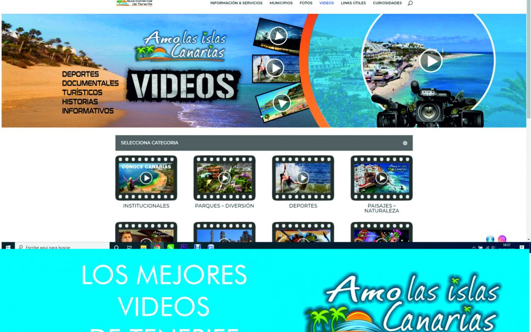 Videos de tenerife sur islas canarias españa