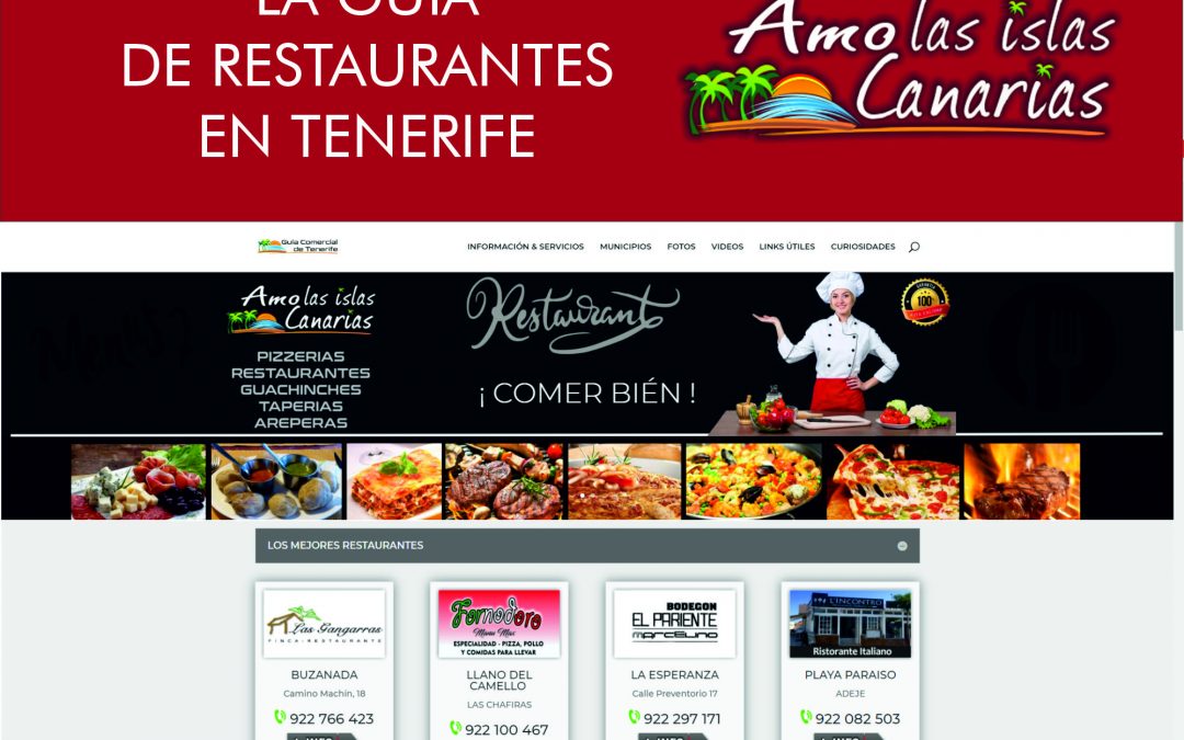 guia de restaurantes en Tenerife sur bares Islas Canarias