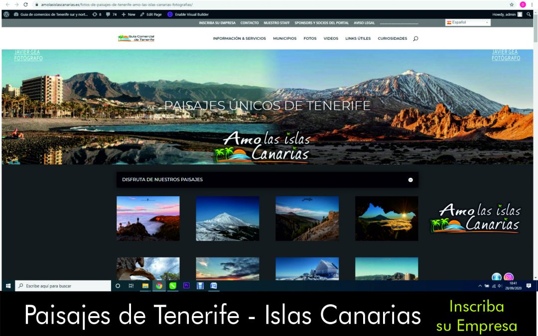 los mejores paisajes de tenerife sur islas canarias