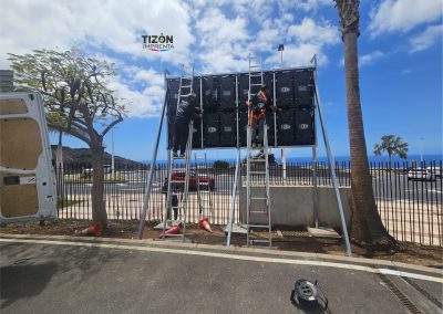 venta de pantallas led tenerife adeje canarias