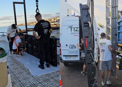 venta de pantallas led tenerife sur puerto colon en adeje