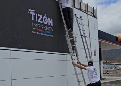 IMPRENTA TIZON PANTALLAS LED COSTA ADEJE