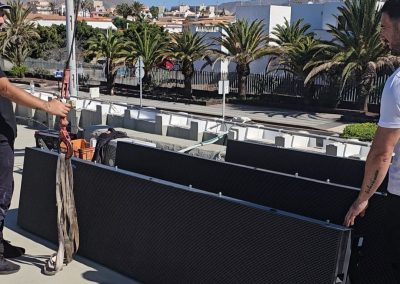 PANTALLA LED REPSOL TIZON IMPRENTA ADEJE